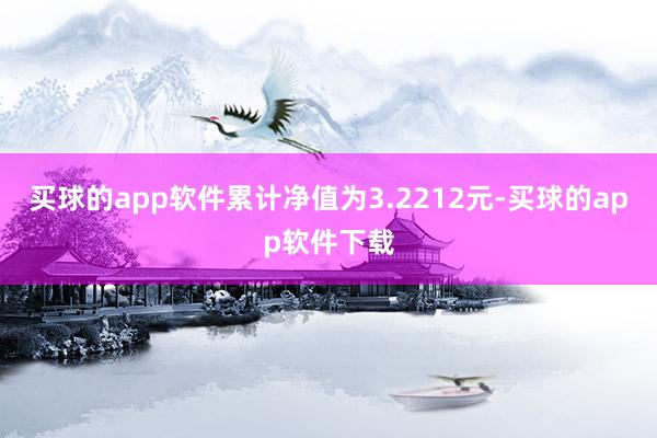 买球的app软件累计净值为3.2212元-买球的app软件下载